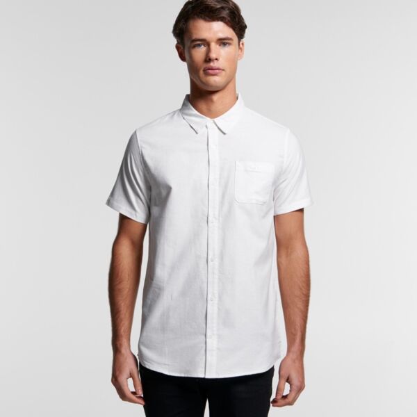 Mens Oxford Short Sleeve Shirt Thumbnail